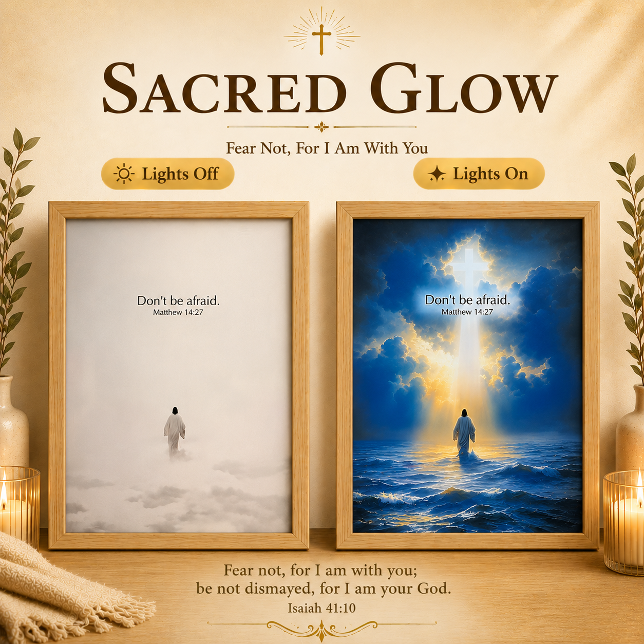 Christian Illuminated Wall Art