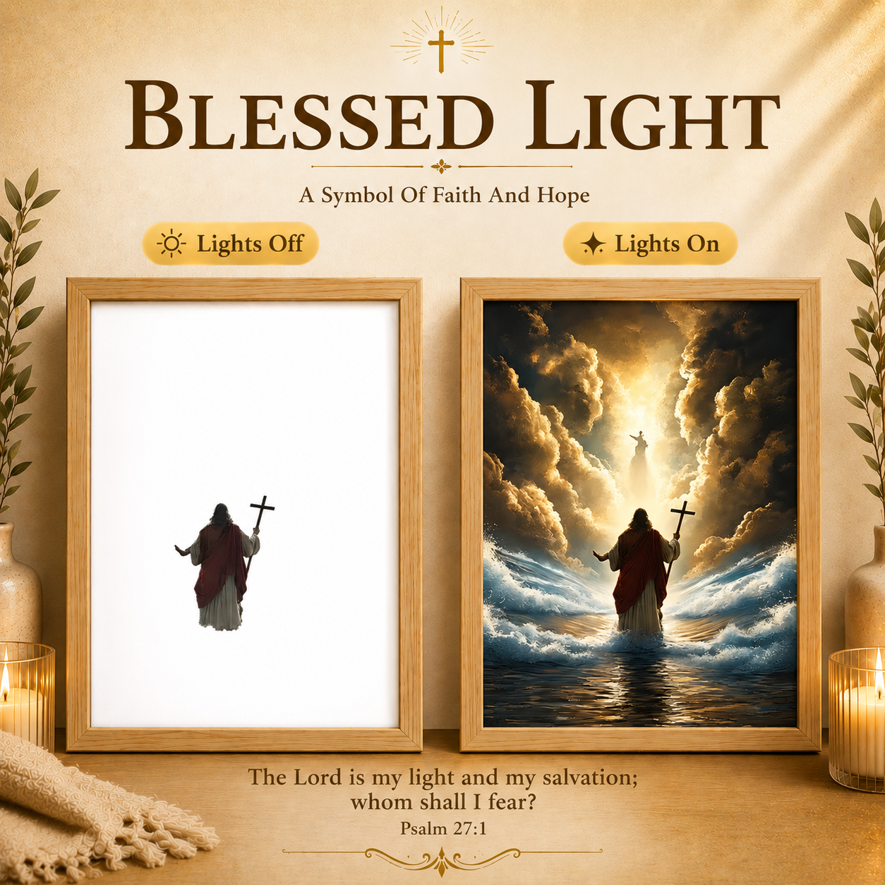 Christian Illuminated Wall Art